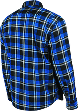 Load image into Gallery viewer, Speed and Strength Black 9 2.0 Moto Shirt Blue/Black - Small