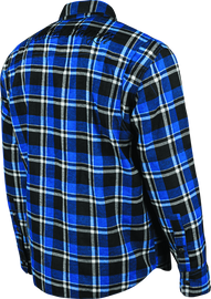 Speed and Strength Black 9 2.0 Moto Shirt Blue/Black - Small