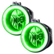 Load image into Gallery viewer, Oracle 05-14 Dodge Charger LED Waterproof Fog Halo Kit - Green SEE WARRANTY