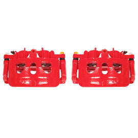Power Stop 13-17 Ford Explorer Front Red Calipers w/Brackets - Pair
