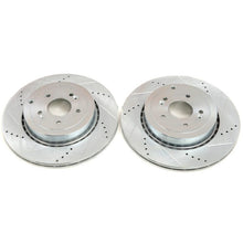 Load image into Gallery viewer, Power Stop 18-20 Kia Stinger Rear Evolution Drilled &amp; Slotted Rotor - Pair