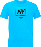 Youth Fly Zoom Tee Blue Yl