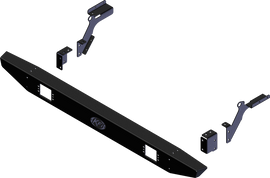 KFI 16-23 Honda Pioneer 1000-5/ 6 Bumper Rear Formed