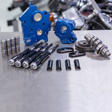 Load image into Gallery viewer, S&amp;S Cycle 2017+ M8 Models Gear Drive 475G Cam Chest Kit w/ Blk Pushrod Tubes - WC - Incl. VVT