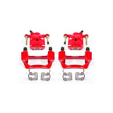 Power Stop 09-13 Subaru Forester Rear Red Calipers w/Brackets - Pair