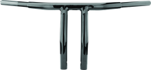 Load image into Gallery viewer, Bikers Choice Throttle By Wire Black 10 Inch Pullback 1.25 Inch Fat Riser Tbar Custom
