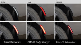 Diode Dynamics 15-21 Dodge Charger LED Sidemarkers - Smoked (set)