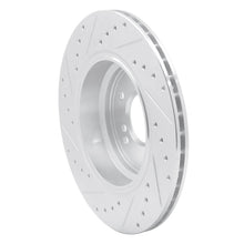 Load image into Gallery viewer, R1 00-06 BMW M5 Rear Right Drilled &amp; Slotted Silver Brake Rotor