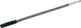 Kuryakyn Billet Antenna Round/Grooved Black & Raw