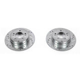 Power Stop 09-17 Hyundai Azera Rear Evolution Drilled & Slotted Rotors - Pair