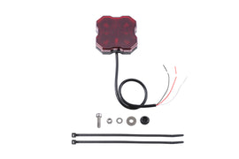 Diode Dynamics Stage Series Single Color LED Rock Light - Red Hookup (one)