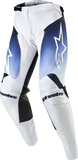 Racer Hoen Pants Wht/Drk Nvy/Lt Blue Sz 38