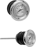 Oil Dip Stick W/Temp. Gauge White Face Replaces 62635-79t