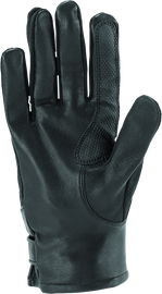 River Road Pecos Leather Mesh Gloves Black - Small
