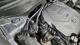J&L 20-25 Hyundai Palisade / Kia Telluride 3.8L Oil Separator 3.0 Passenger Side - Black Anodize