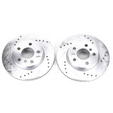 Power Stop 14-19 Mini Cooper Front Evolution Drilled & Slotted Rotors - Pair