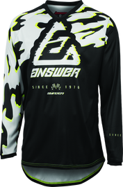 Answer 23.5 Syncron Meltdown Jersey Grey/Hyper Acid/Black - 2XL