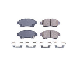 Power Stop 2000 Toyota Echo Front Z17 Evolution Ceramic Brake Pads w/Hardware