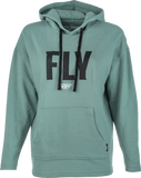 Women'S Fly Weekender Hoodie Sage/Black Lg