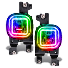 Load image into Gallery viewer, Oracle Ford Superduty 08-10 LED Fog Light Halo Kit - ColorSHIFT w/o Controller SEE WARRANTY