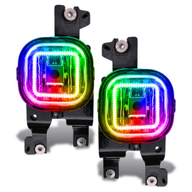 Oracle Ford Superduty 08-10 LED Fog Light Halo Kit - ColorSHIFT w/o Controller SEE WARRANTY