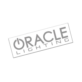 Oracle Decal 12in - Reflected Silver SEE WARRANTY