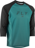 Ripa 3/4 Sleeve Jersey Evergreen/Black Xl
