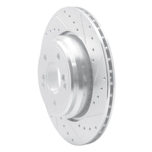 Load image into Gallery viewer, R1 00-06 BMW M5 Rear Right Drilled &amp; Slotted Silver Brake Rotor