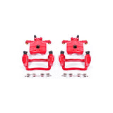 Power Stop 05-06 Saab 9-2X Rear Red Calipers w/Brackets - Pair