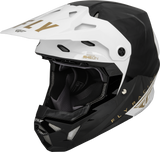 Formula Cp Slant Helmet Black/White/Gold Sm