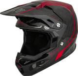 Formula Carbon Tracer Helmet Red/Black Lg