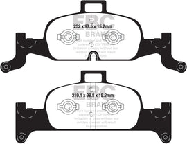 EBC 2018+ Audi A4 Allroad Quattro 2.0L Turbo Ultimax2 Front Brake Pads