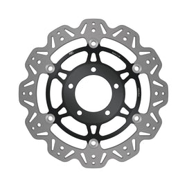 EBC 03-04 Triumph Hinckley Daytona 600 Front Left/Right Vee Floating Black Rotor
