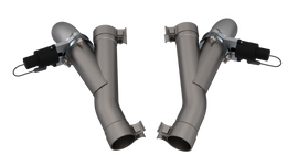 2012-2022 Jeep Grand Cherokee SRT, Trackhawk, Dodge Durango SRT QTP Aggressor Cutout Pipes