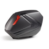 V37 Side Cases 37l Pair Black Red Lens