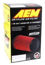 Load image into Gallery viewer, AEM 3.25 in DRY Flow Short Neck 9 in Element Filter
