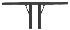 Burly Brand Folsom Bar 12in - Matte Black