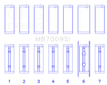 Load image into Gallery viewer, King 89-15 Dodge Cummins Diesel 5.9L 6.7L Inline 6 Main Bearing Set - Size STD