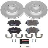 Power Stop 02-05 Mercedes-Benz C230 Front Euro-Stop Brake Kit