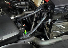 Load image into Gallery viewer, J&amp;L 20-25 Chevy Silverado/GMC Sierra 2500/3500 6.6L Drivers Side Oil Separator 3.0 - Black Anodi