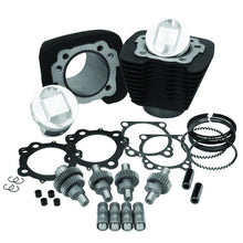 Load image into Gallery viewer, S&amp;S Cycle 00-21 Sportster Models 1200cc to 1250cc Hooligan Kit - Wrinkle Black