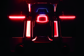 Kuryakyn Tracer LED Taillight Red Lens With License Light