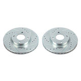 Power Stop 18-19 Nissan Kicks Front Evolution Drilled & Slotted Rotors - Pair