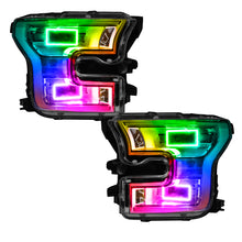 Load image into Gallery viewer, Oracle Ford F-150 15-17 Projector Headlight Halo Kit - ColorSHIFT SEE WARRANTY