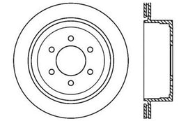 StopTech 04-09 Ford F150 / 06-08 Lincoln Mark LT Rear Right Slotted & Drilled Rotor