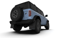 Load image into Gallery viewer, Rally Armor 21-25 Ford Bronco (Plstc Bmpr + RB - NO Rptr/Sprt) Blk Mud Flap w/Area Blue Logo