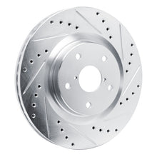 Load image into Gallery viewer, R1 2020-2025 Subaru Impreza Front Right Drilled &amp; Slotted Silver Brake Rotor