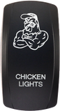 Dash Switch Rocker Face Chicken Lights