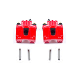 Power Stop 06-10 Jeep Commander Rear Red Calipers w/o Brackets - Pair
