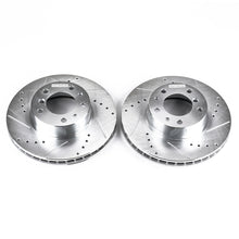 Load image into Gallery viewer, Power Stop 94-95 BMW 540i Front Evolution Drilled &amp; Slotted Rotors - Pair